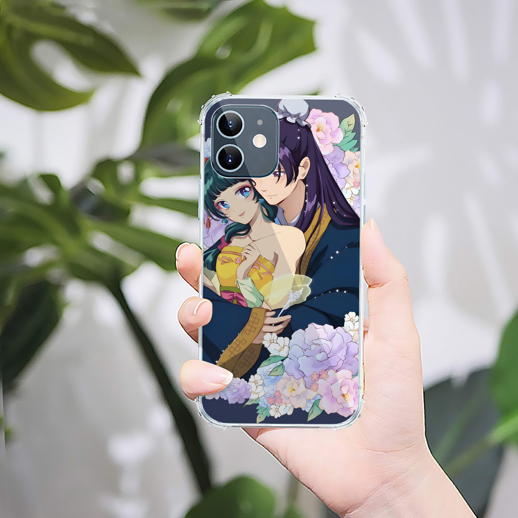 （画像用） 薬屋のひとりごと The Apothecary Diaries 【iPhone 12シリーズ対応】透明スマホケース（クリアソフトケース）
